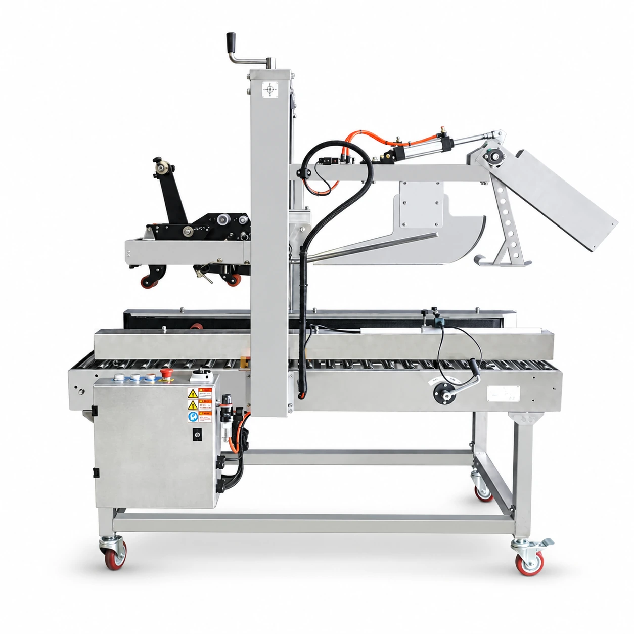 Automatic flap folding Automatic flap-folding carton sealer