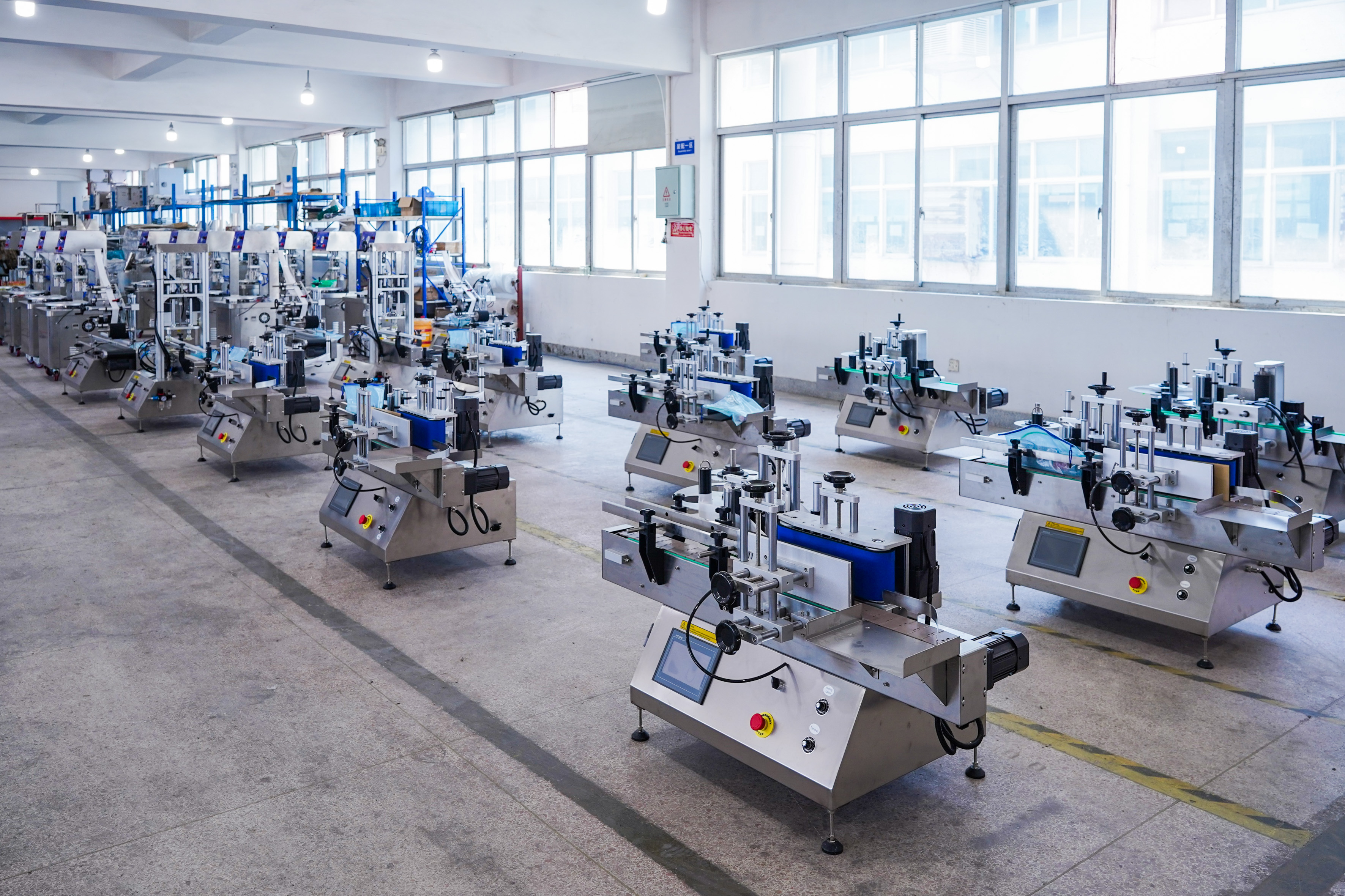 Equipment in the workshop photographed in a partner workshop